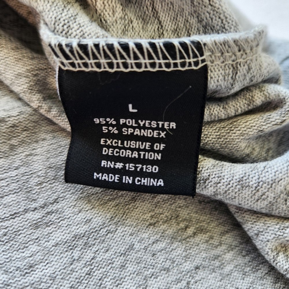 Holiday Sweater Girl & Dog Polka Dots Gray Studs Studded Whimsical Glam - Picture 11 of 16